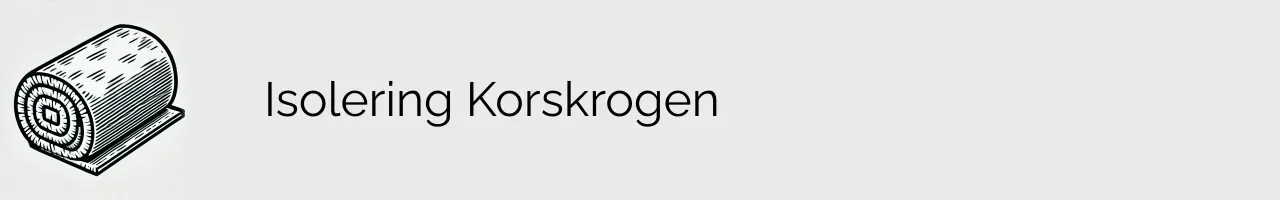 Isolering Korskrogen