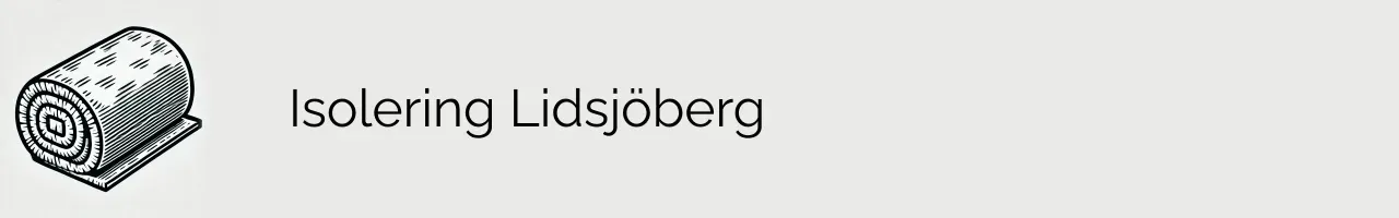 Isolering Lidsjöberg